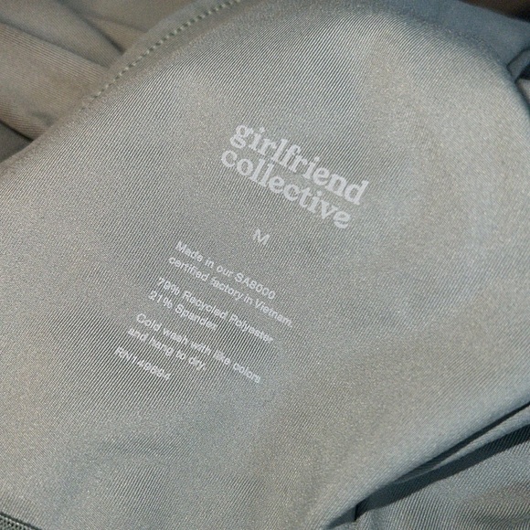 Girlfriend Collective Agave Scoop Unitard Medium - Picture 8 of 10